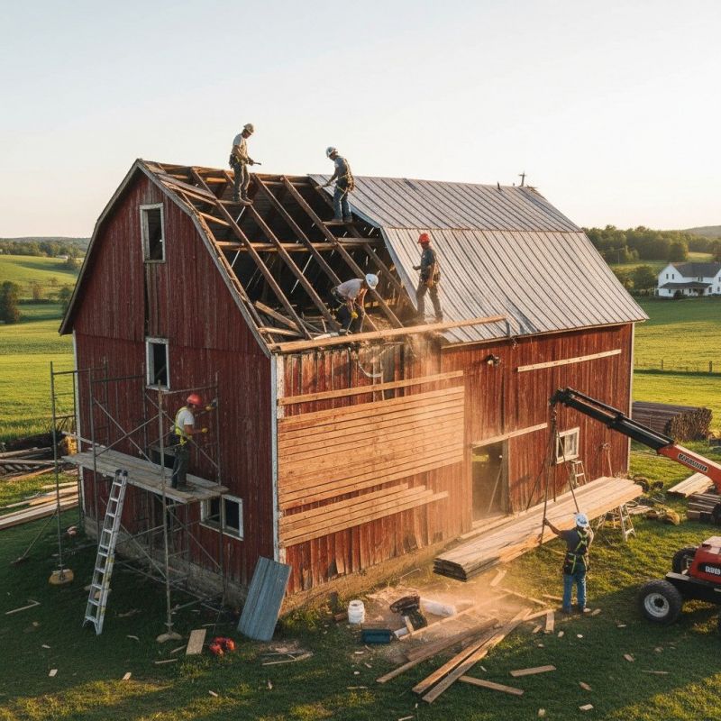 Barn Floor Replacement Service
