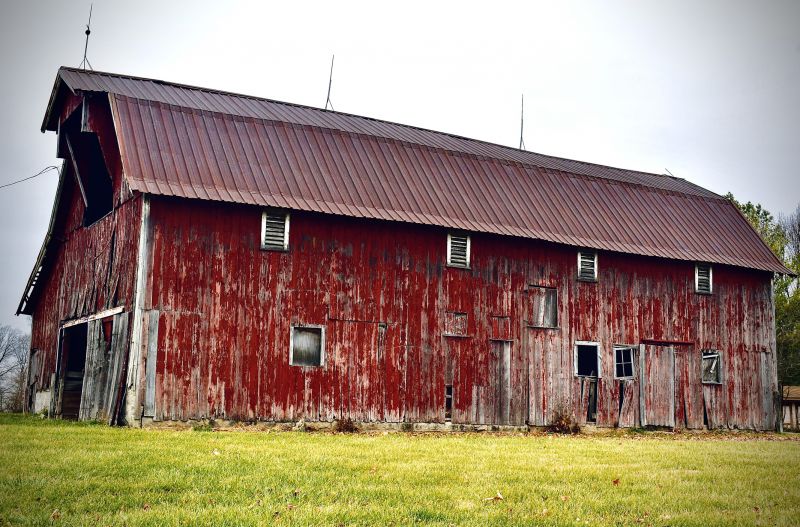 Finished Barn Roof Project